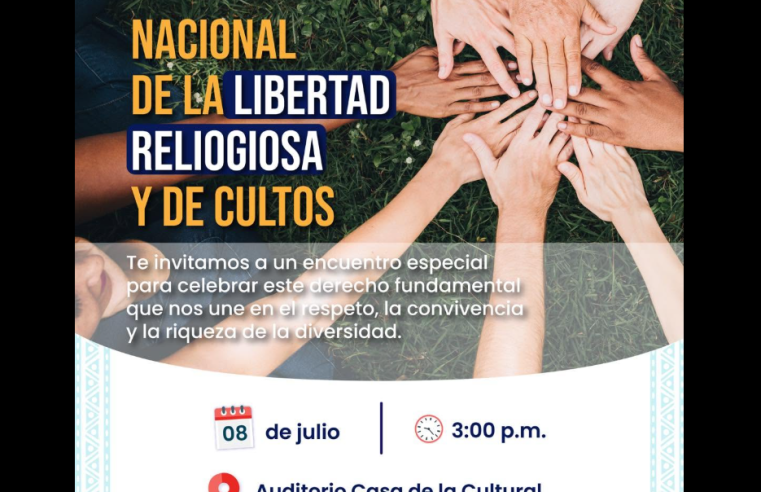 |Sopó| conmemorará el |Día Nacional de la Libertad Religiosa| con espacio de reflexión y diálogo
