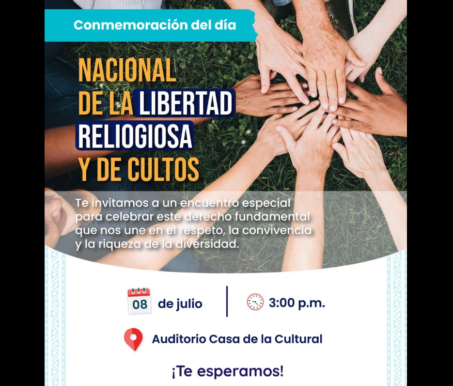 |Sopó| conmemorará el |Día Nacional de la Libertad Religiosa| con espacio de reflexión y diálogo
