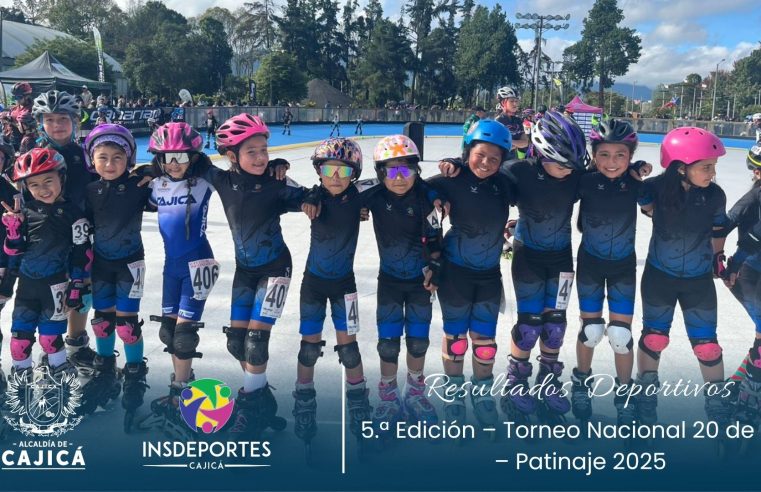 Patinadores de |Cajicá| brillaron en el |Torneo Nacional 20 de Julio| 2025