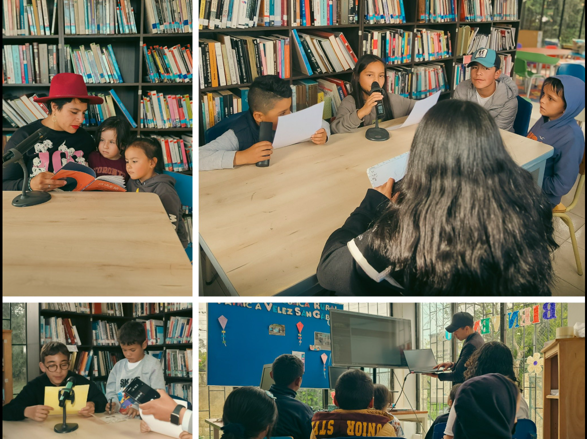 Biblioteca de |Sopó| recibe reconocimiento nacional por su |proyecto comunitario| “Voces de San Gabriel”