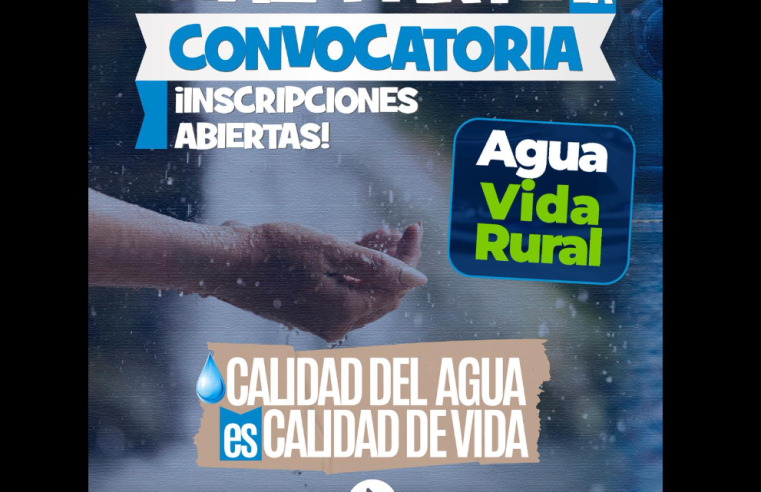 Convocatoria abierta para prestadores de servicios de agua en |Cundinamarca|
