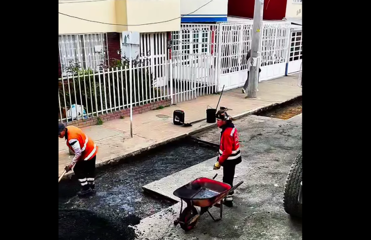 |Mantenimiento vial| en la carrera 16 mejora la movilidad del sector en |Zipaquirá|+ Video