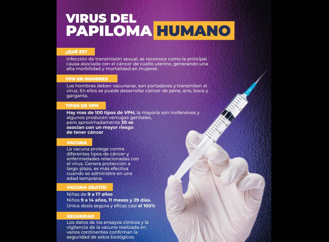 |Gachancipá| promueve la vacunación contra el |VPH| para proteger la |salud escolar|