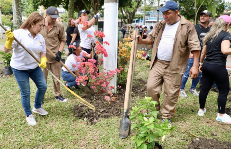 Jornada de embellecimiento en |Villeta| promueve la resocialización y la |participación ciudadana|