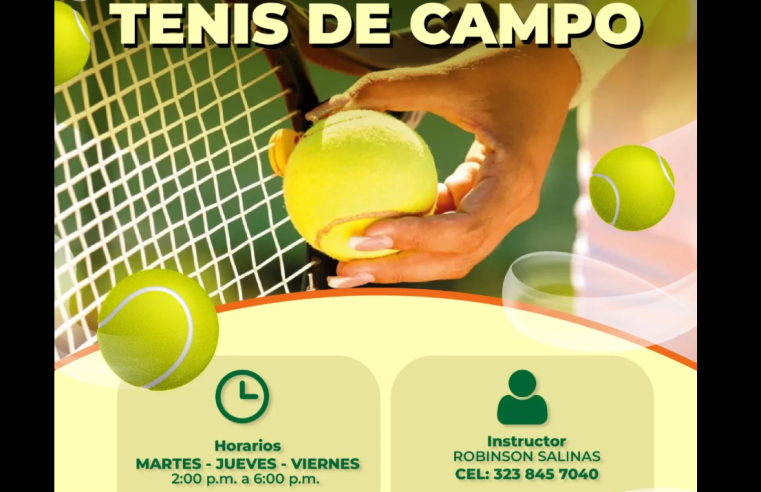 |Gachancipá| impulsa el desarrollo juvenil con escuela de formación en |tenis de campo|