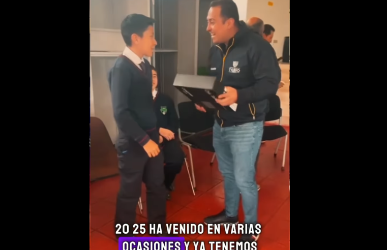 Alcaldía de |Tabio| entrega |computadores| para fortalecer la |educación digital| + Video