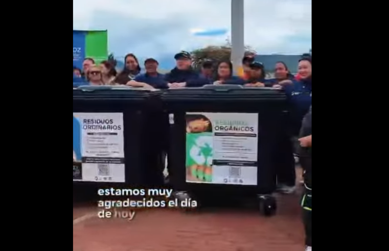 |Zipaquirá| impulsa la separación de residuos con entrega de contenedores + Video