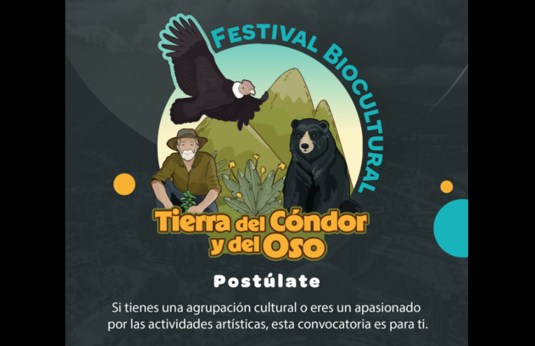 Abren inscripciones para el |Festival Biocultural| Tierra del Cóndor y del Oso