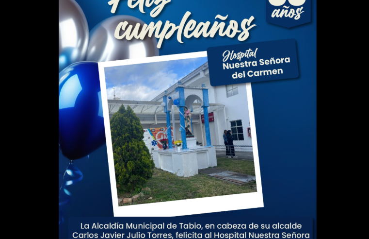 |Tabio| reconoce la labor del |Hospital Nuestra Señora del Carmen| en sus más de 60 años de servicio