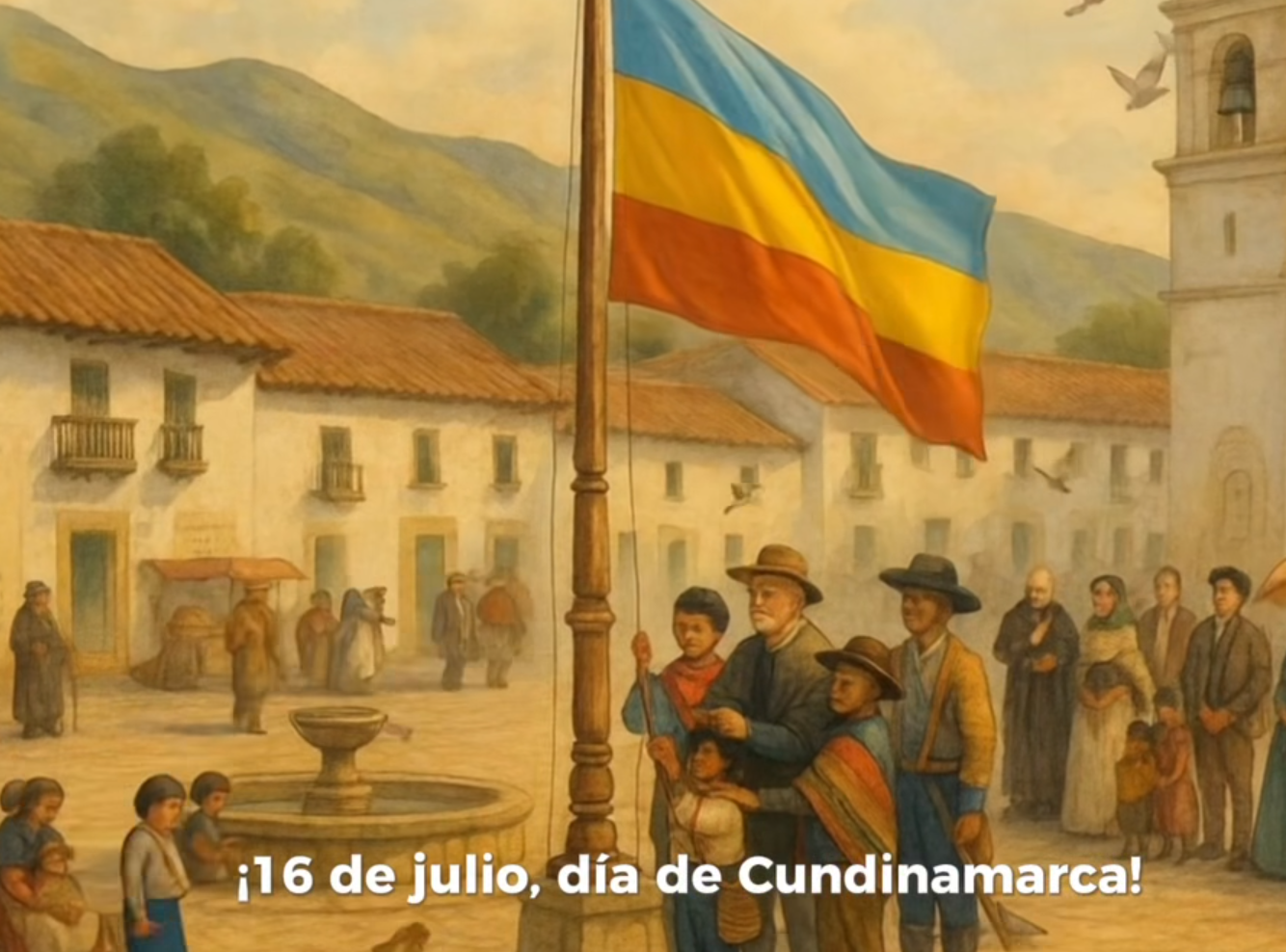 |Cundinamarca| conmemora 212 años de libertad, historia e identidad + Video