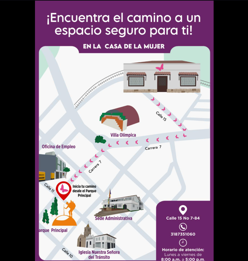 |La Casa de la Mujer|, un espacio de orientación y apoyo en |Tocancipá|