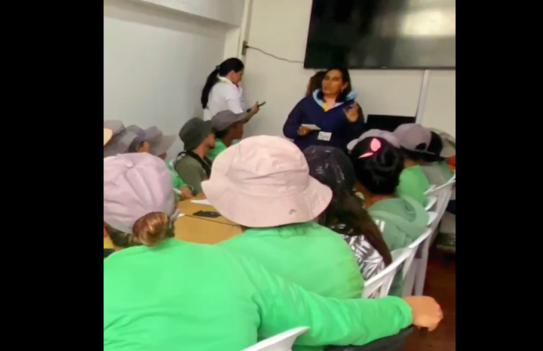 Capacitación en |Cultivos Generales S.A.| en |Tabio| sobre |violencia intrafamiliar| + Video