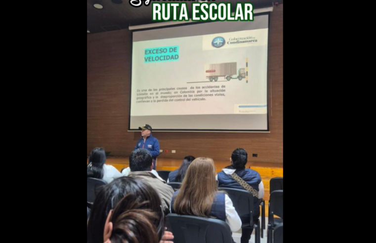 Capacitación fortalece la |seguridad| en el |transporte escolar| en |Tenjo|