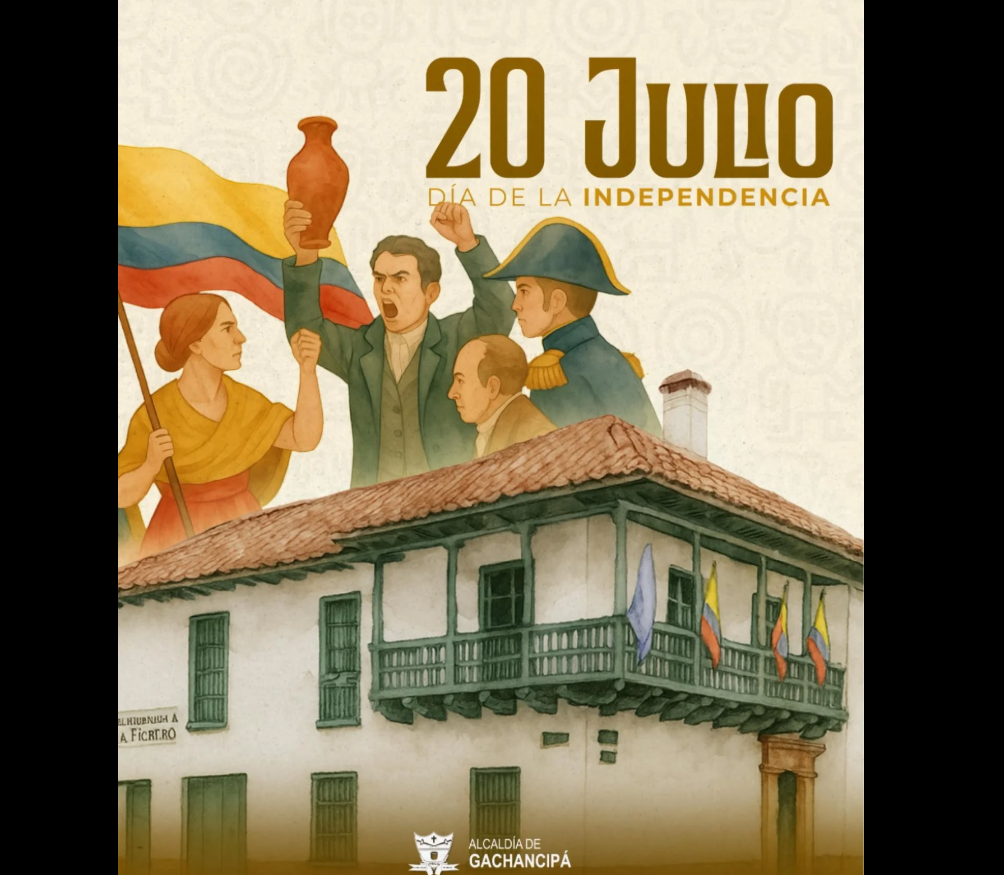 |Gachancipá| conmemoró el inicio de la independencia de |Colombia| con un llamado a la unión y al compromiso ciudadano