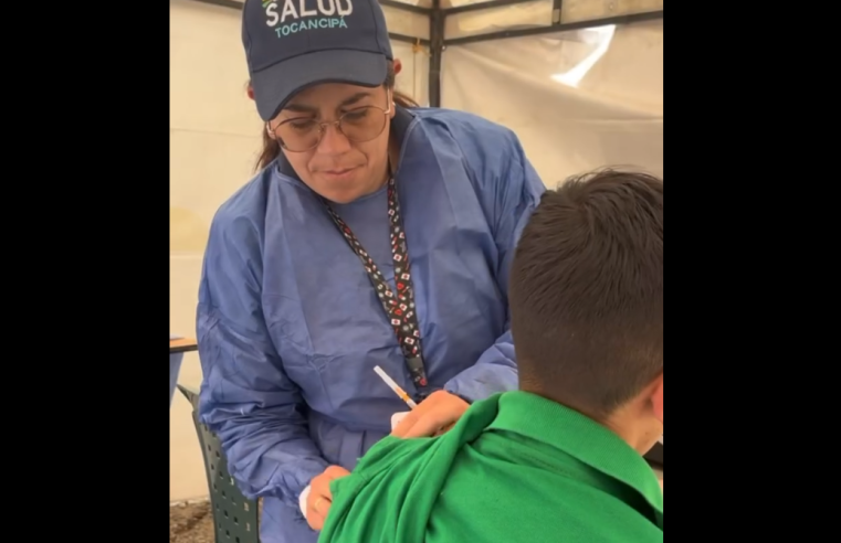 |Tocancipá| avanza con jornadas de |vacunación| para toda la familia + Video