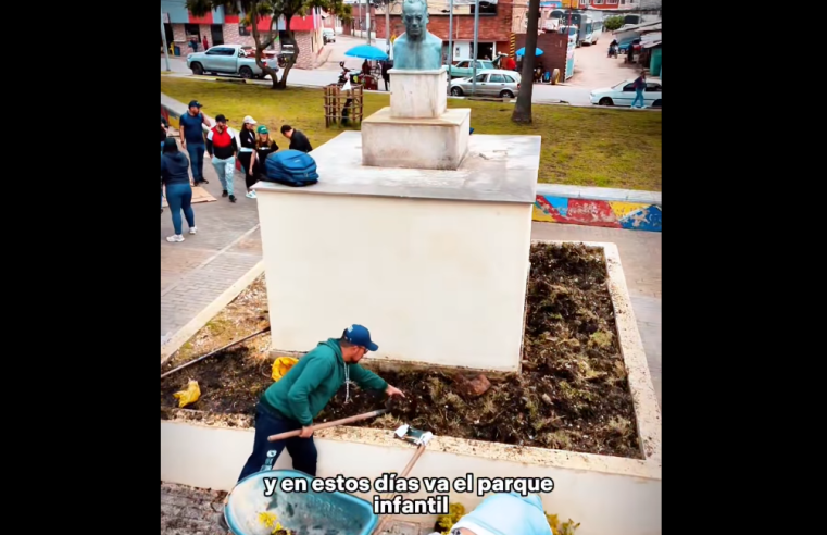 Comunidad y administración revitalizan el parque Hinestrosa Daza en |Zipaquirá| + Video