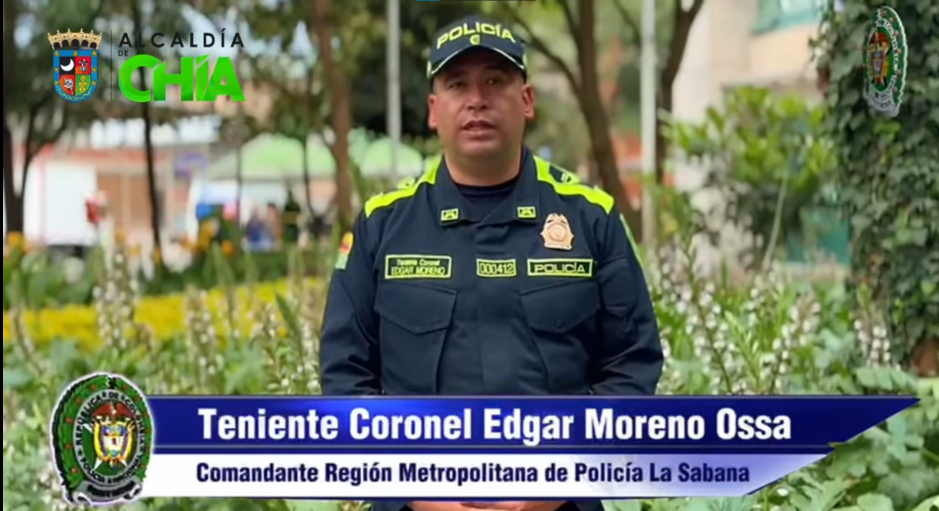 |Chía| registra importantes reducciones en delitos gracias a operativos de la |Policía Metropolitana| + Video