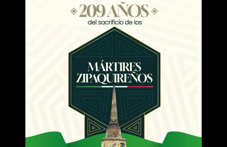 |Zipaquirá| conmemora los 209 años de los |Mártires Zipaquireños|