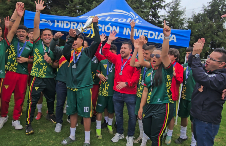 Escuela de Fútbol Juvenil de |Tenjo| logra el subcampeonato en la |Copa de los Andes|