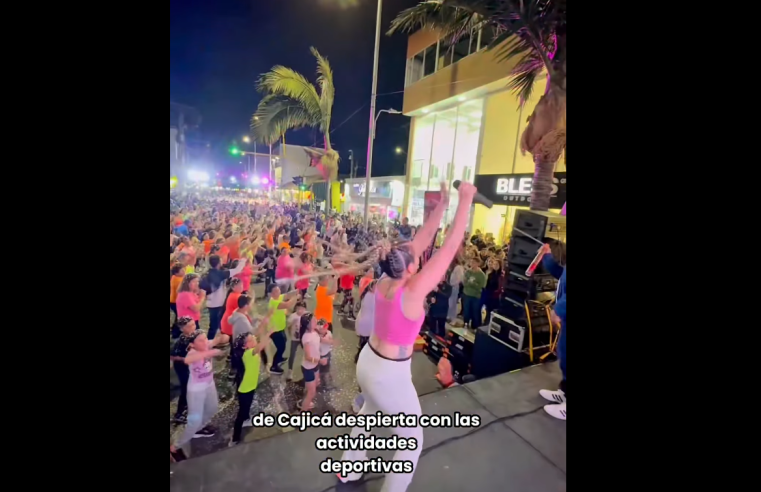 |Cajicá| vivió una noche inolvidable con la |Feria de Clubes Deportivos| y la |Neón Party 2025| + Video