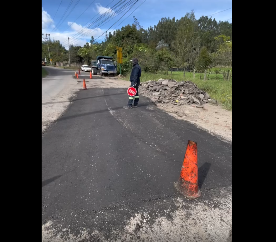 |Tabio| avanza en el mejoramiento de su |infraestructura vial| + Video