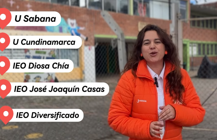 Alcalde de |Chía| anuncia becas para los mejores puntajes en las |Pruebas Saber 11| + Video