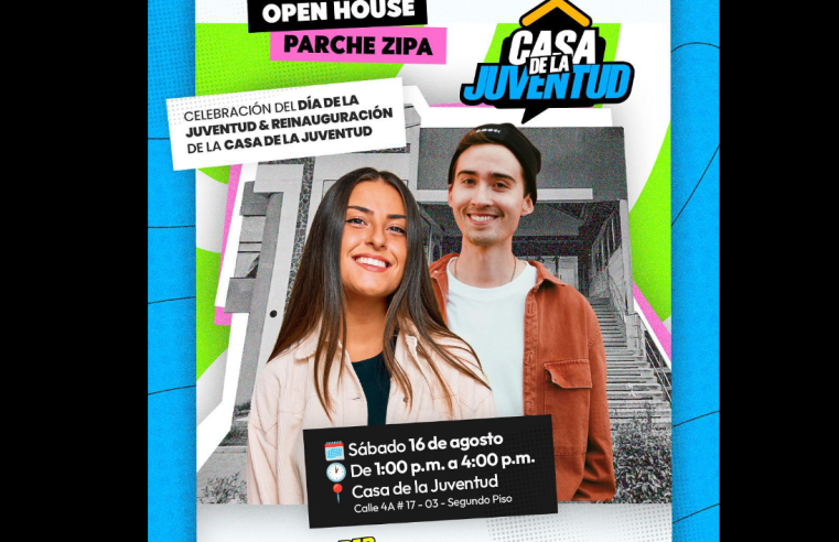 |Casa de la Juventud| del municipio de Zipaquirá realizará jornada de integración para jóvenes este 16 de agosto