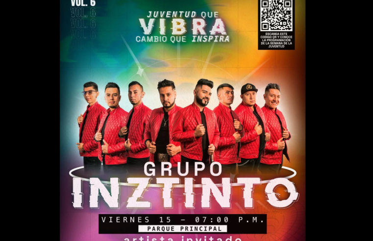 |Gachancipá| anuncia |artistas invitados| para la |VI Semana de la Juventud|