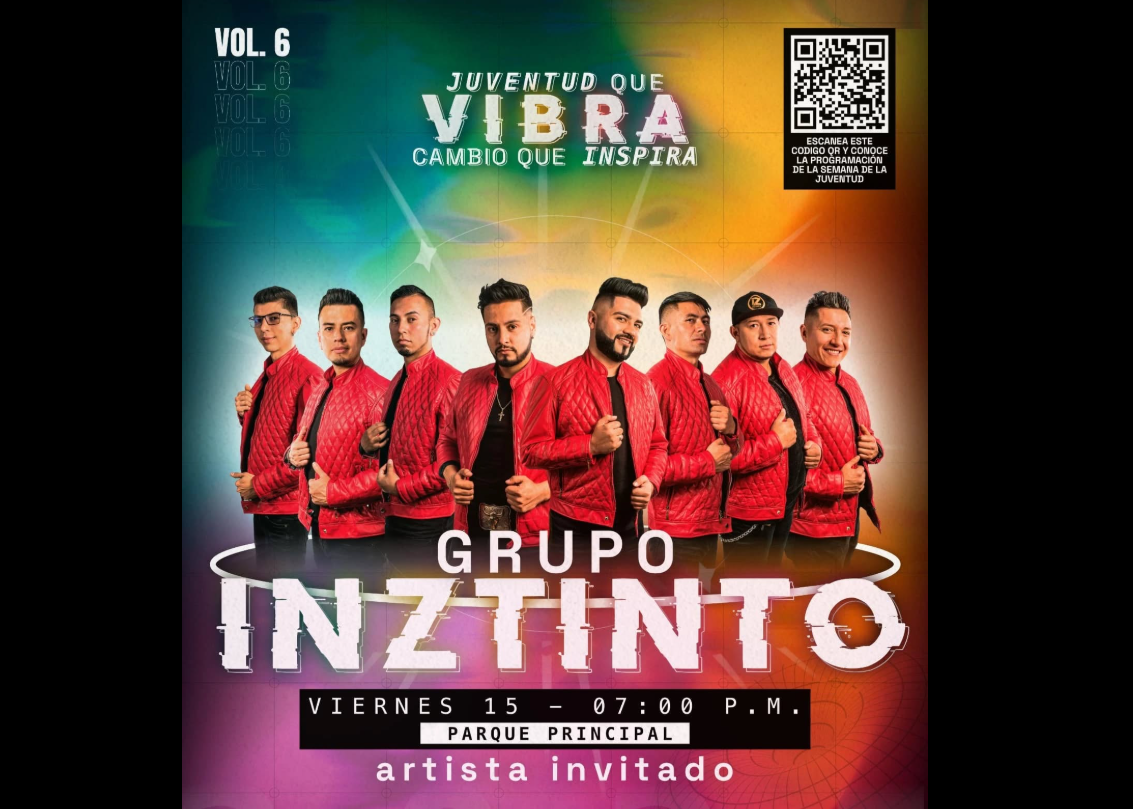 |Gachancipá| anuncia |artistas invitados| para la |VI Semana de la Juventud|