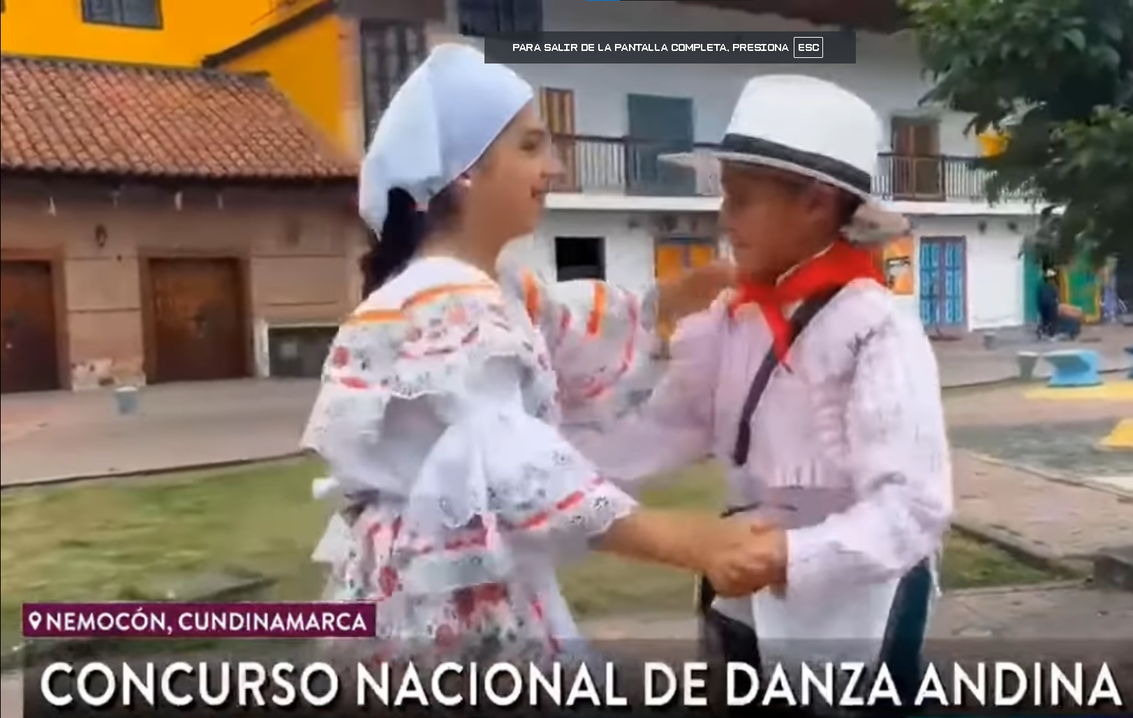 |Nemocón| invita al |XXXIII Festival Concurso Nacional de Danza Andina| a través de Caracol Televisión + Video
