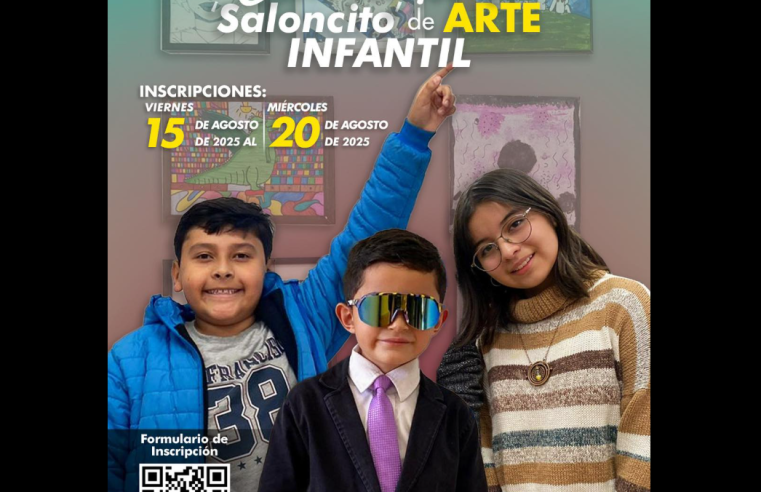|Chía| abrió convocatoria para el |Saloncito de Arte Infantil|