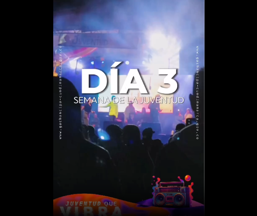 |Gachancipá| culminó con éxito la |Sexta Semana de la Juventud| + Video