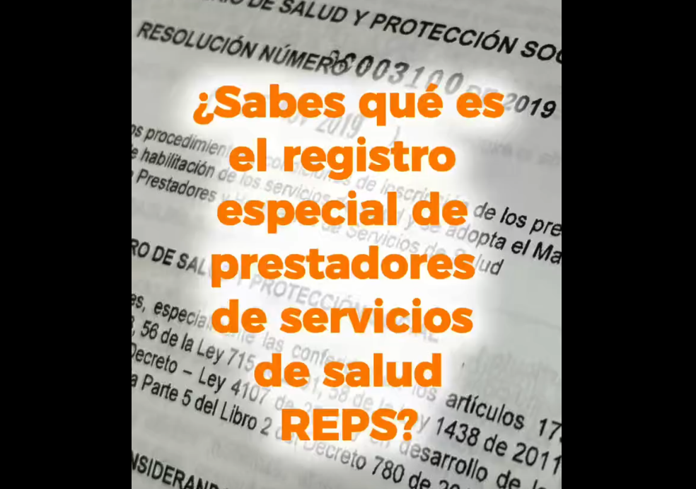 |Chía| invita a registrar instituciones de salud en el REPS + Video