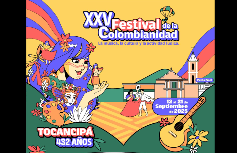 |XXV Festival de la Colombianidad| se vivirá con diez días de |arte| y |tradición|