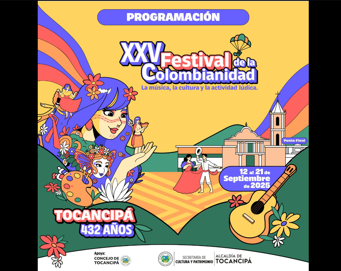 |XXV Festival de la Colombianidad| se vivirá con diez días de |arte| y |tradición|