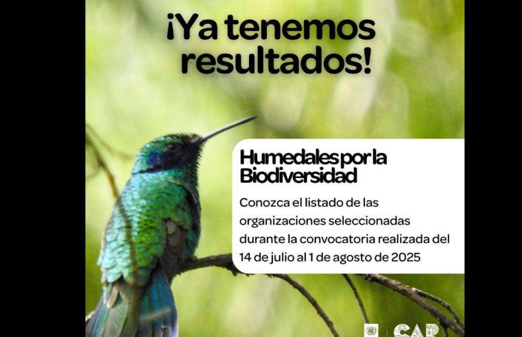 |Finaliza convocatoria| “Humedales por la Biodiversidad” con 23 organizaciones beneficiadas