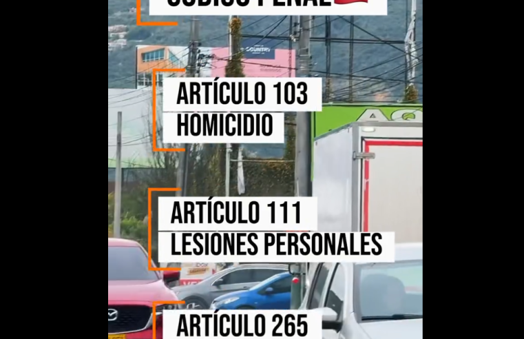Autoridades recuerdan la importancia de |conducir con responsabilidad| en |Colombia| + Video