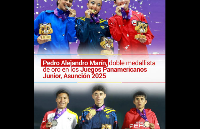 Pedro y Paulina brillan en el alto rendimiento deportivo de |Cundinamarca|