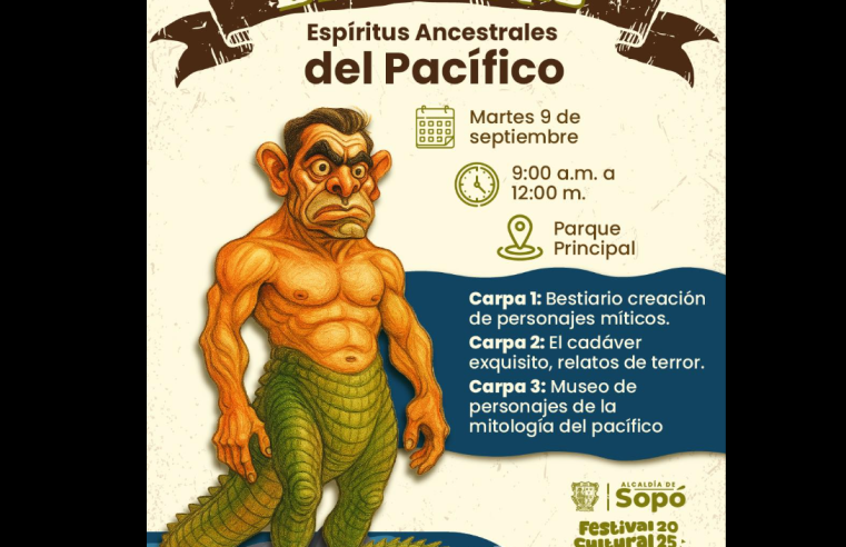 |Festival Cultural| en |Sopó| presentará el “Bestiario: Espíritus Ancestrales del Pacífico”