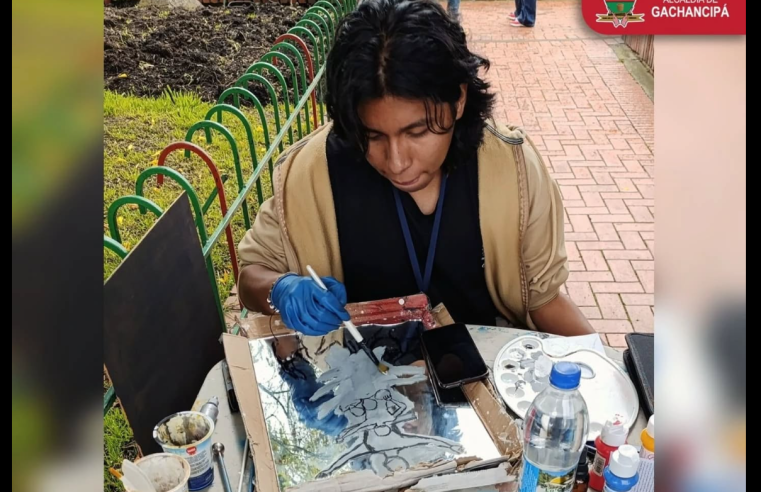 Escuela de |Artes Plásticas| de |Gachancipá| brilló en el |IX Encuentro de Arte al Parque| en |Cogua|
