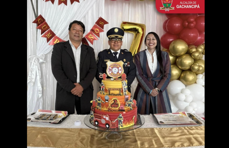 |Gachancipá| conmemora el |séptimo aniversario| de su |Cuerpo de Bomberos| Voluntarios