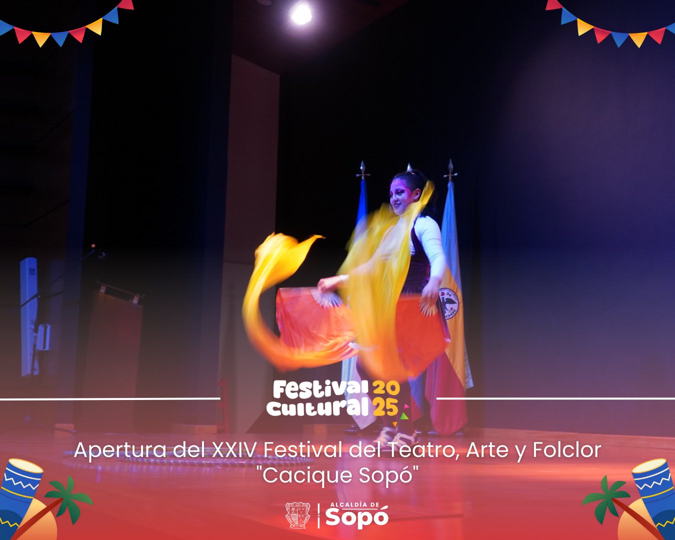 |Sopó| inauguró el XXIV Festival de Teatro, Arte y Folclor “Cacique Sopó”