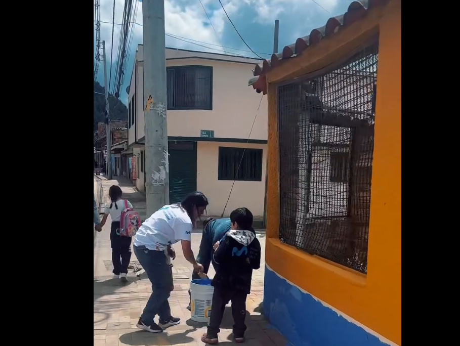 |Sede educativa Eduardo Santos| de |Nemocón| fue renovada con apoyo de Fundación Telefónica |Movistar| + Video