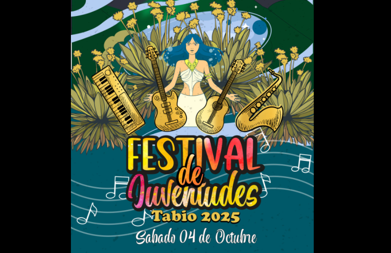 Presentan el afiche oficial del |Festival de Juventudes| |Tabio| 2025