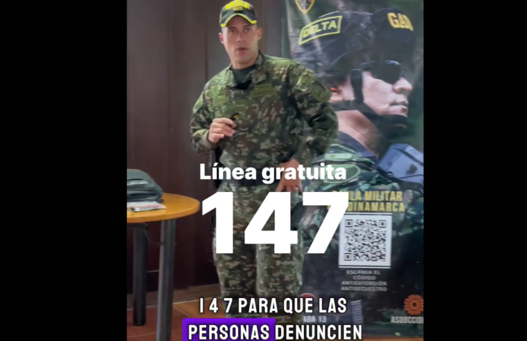 |Tabio| se une a la campaña “Yo no pago, yo denuncio” contra la |extorsión| + Video