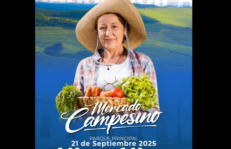 |Mercado Campesino| regresa a |Gachancipá| con |productos locales| y |emprendimientos|