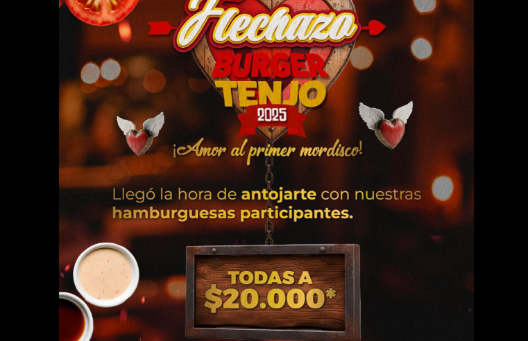 |Flechazo Burger| ofrece |hamburguesas| únicas por tiempo limitado en el municipio de |Tenjo|