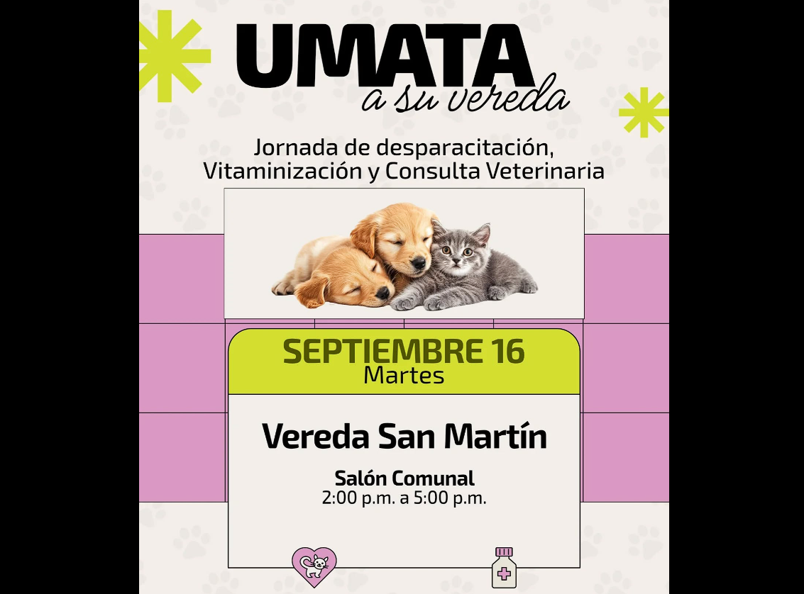|Gachancipá| realizará |jornada gratuita| de atención veterinaria para mascotas