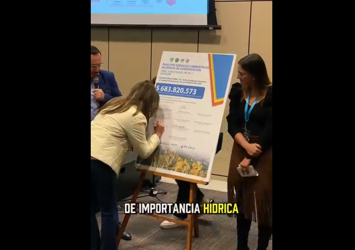 |Tabio| invierte más de $244 millones en |conservación ambiental| y |educación ecológica| + Video