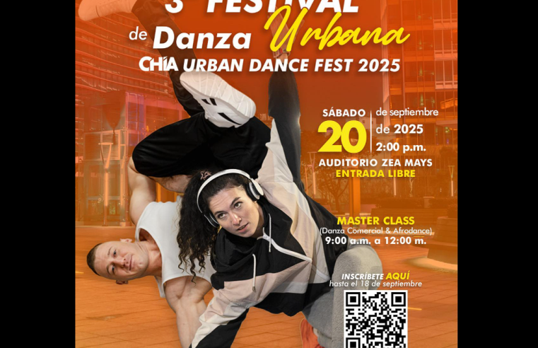 |Chía| se prepara para el |3er Festival de Danza| Urbana 2025